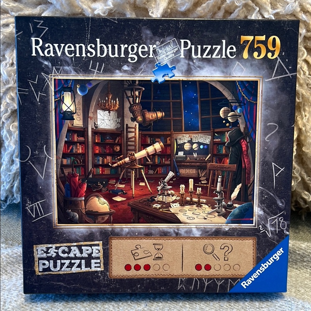 Ravensburger 🔴3/$25! 🔴 Space Observatory 759 Escape adult jigsaw puzzle